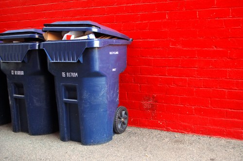 A professional waste removal team in action in Temple