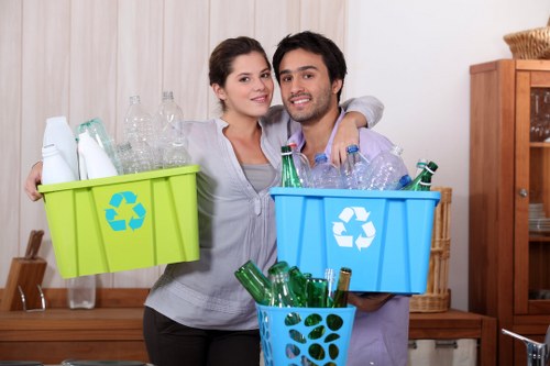 Modern business environment in Temple with effective waste management